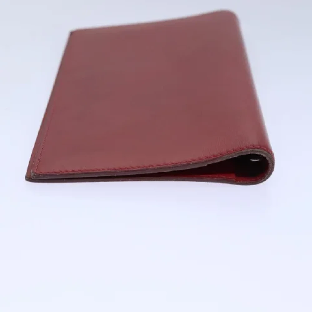 Hermès Vintage Pre-owned Leather home-office Red Dames