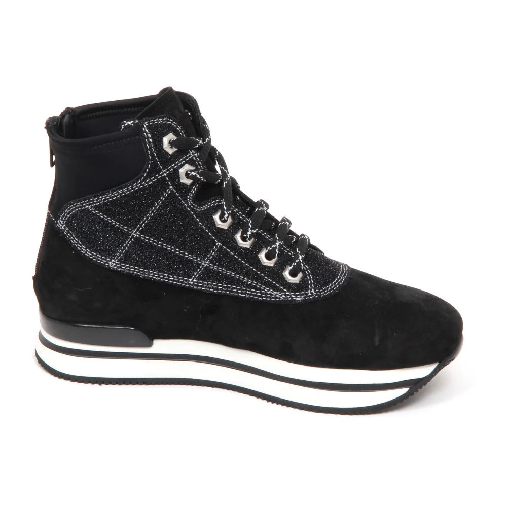 Hogan Duck Mountain Boot Schoen Dames Schoenen Zwart