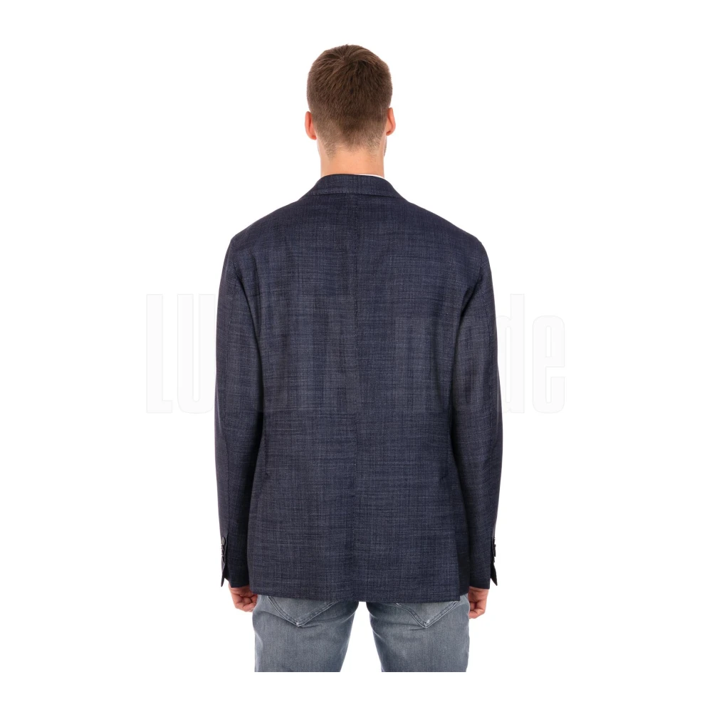 Luigi Bianchi Mantova Stijlvolle Herenjas Blue Heren
