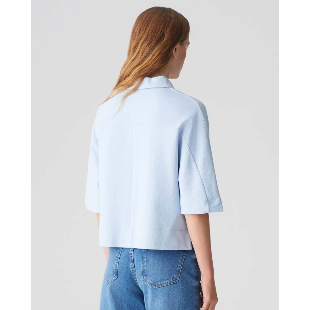 Opus Stijlvolle Sweater Golos Blue Dames