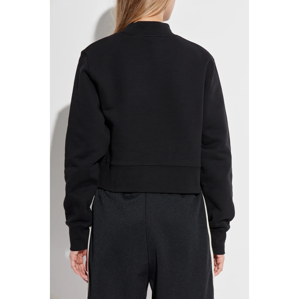 Palm Angels Sweatshirt met logo Black Dames