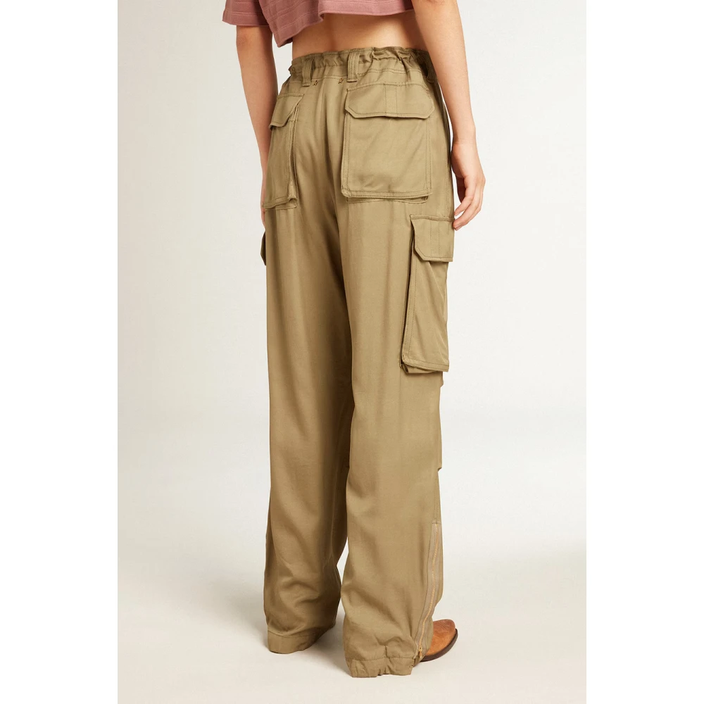 Golden Goose Cargo Journey Broek Green Dames