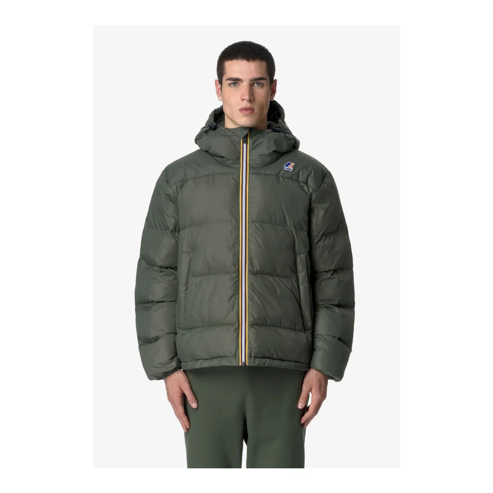 K-way Stijlvolle Herenjas Green Unisex