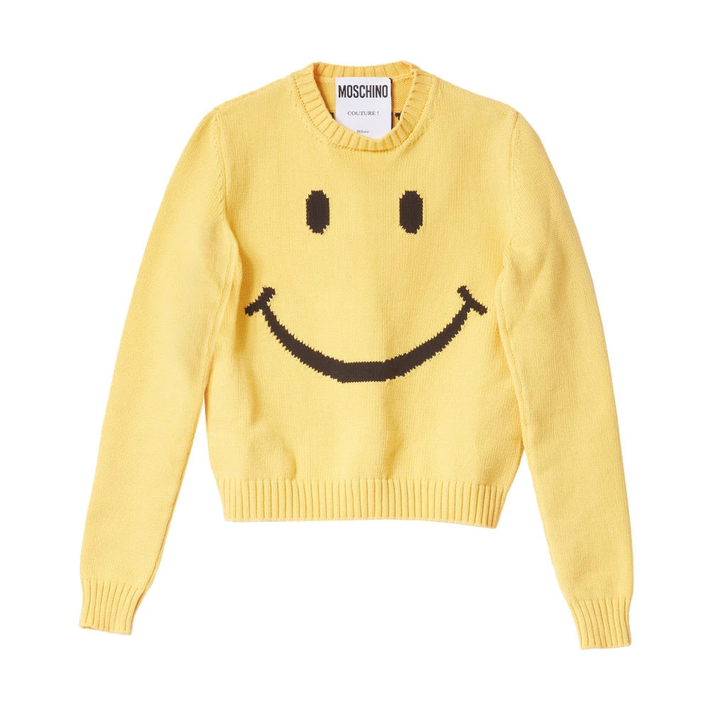 Knitwear > Round-neck Knitwear - - Moschino - Modalova