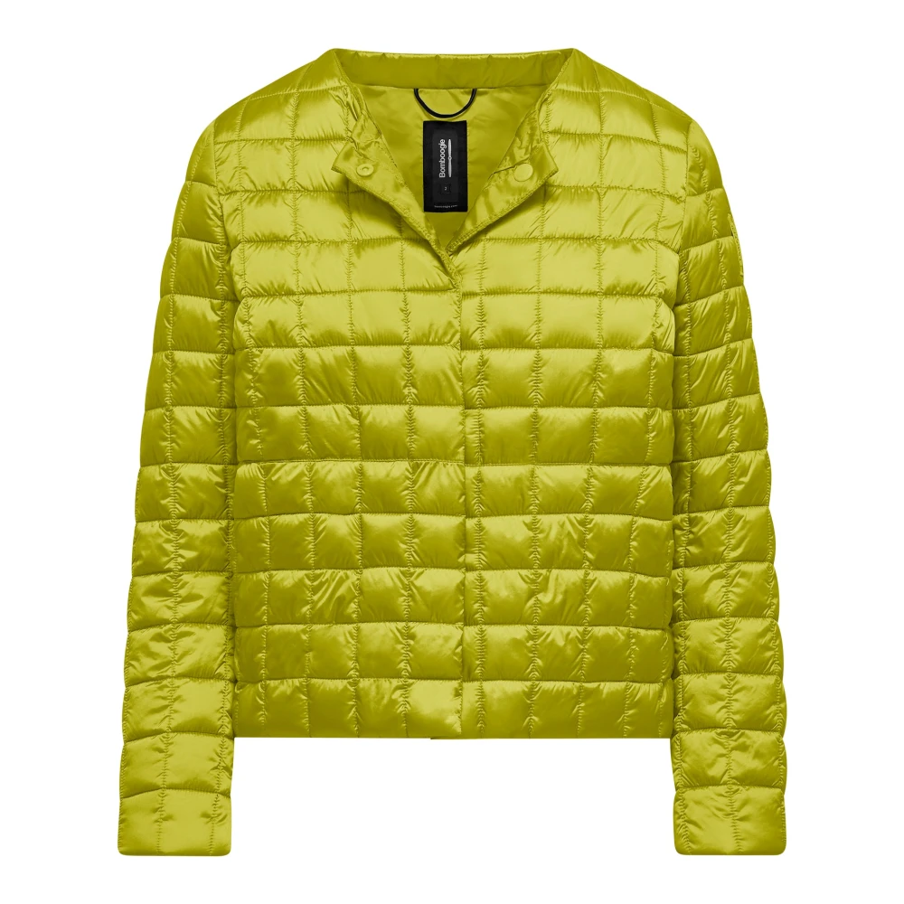 Bomboogie Donna Giallo - Giacca Corta Imbottita - Jackets - S