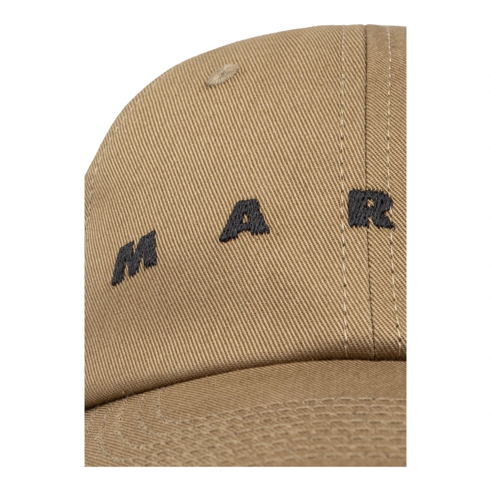 Marni Pet met klep Beige Heren