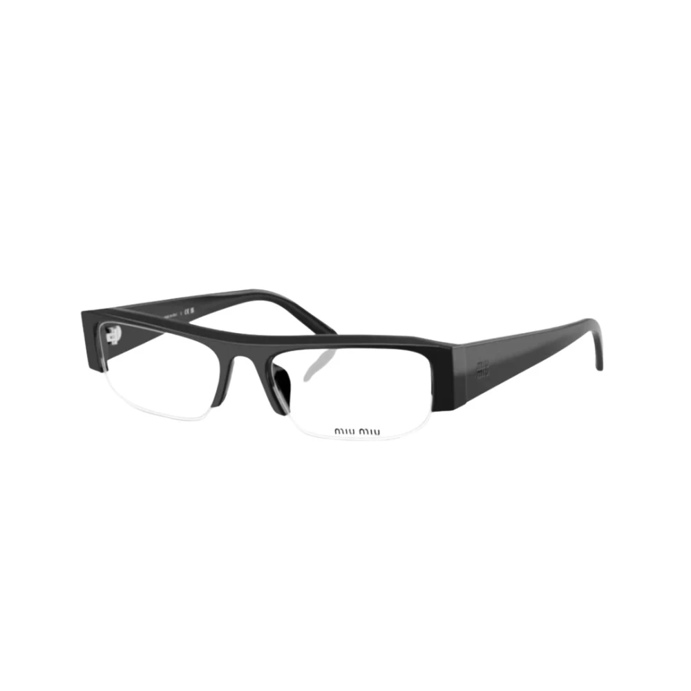 Miu Miu Unisex Black Glasses, 51 Mm, Mu B07s Sunglasses