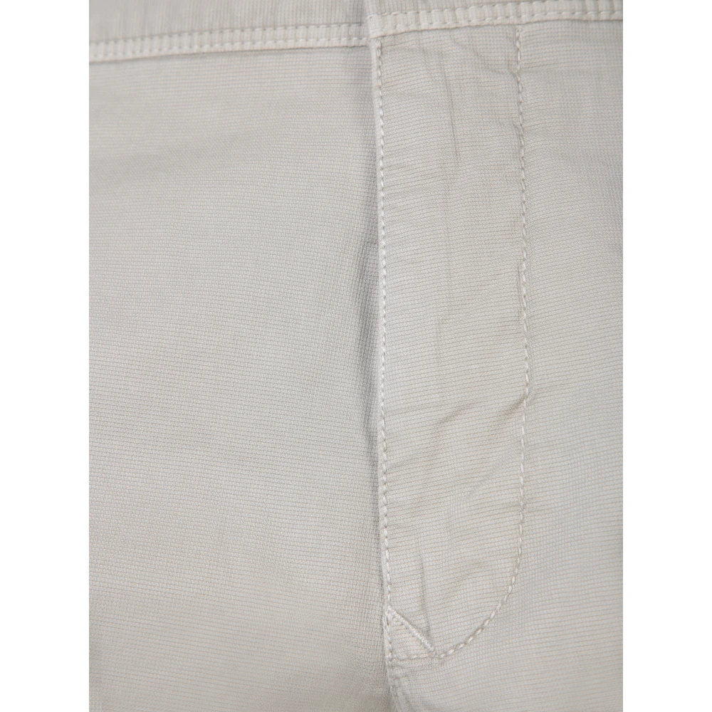 Incotex Grijze Broek Verhoog Stijl Verfijnde Look Gray Heren