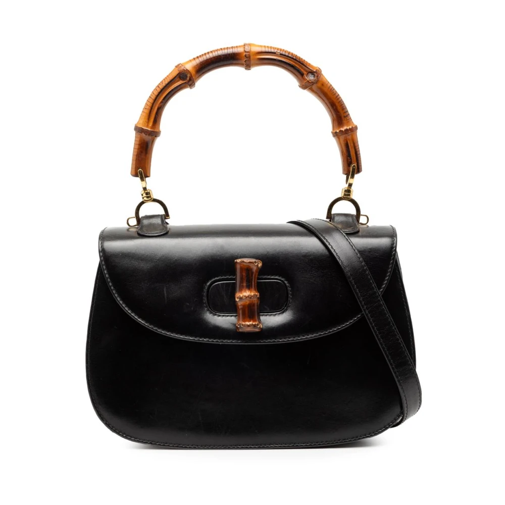 Gucci Vintage Donna Nero Pre-Owned, Taglia Unica, Used,