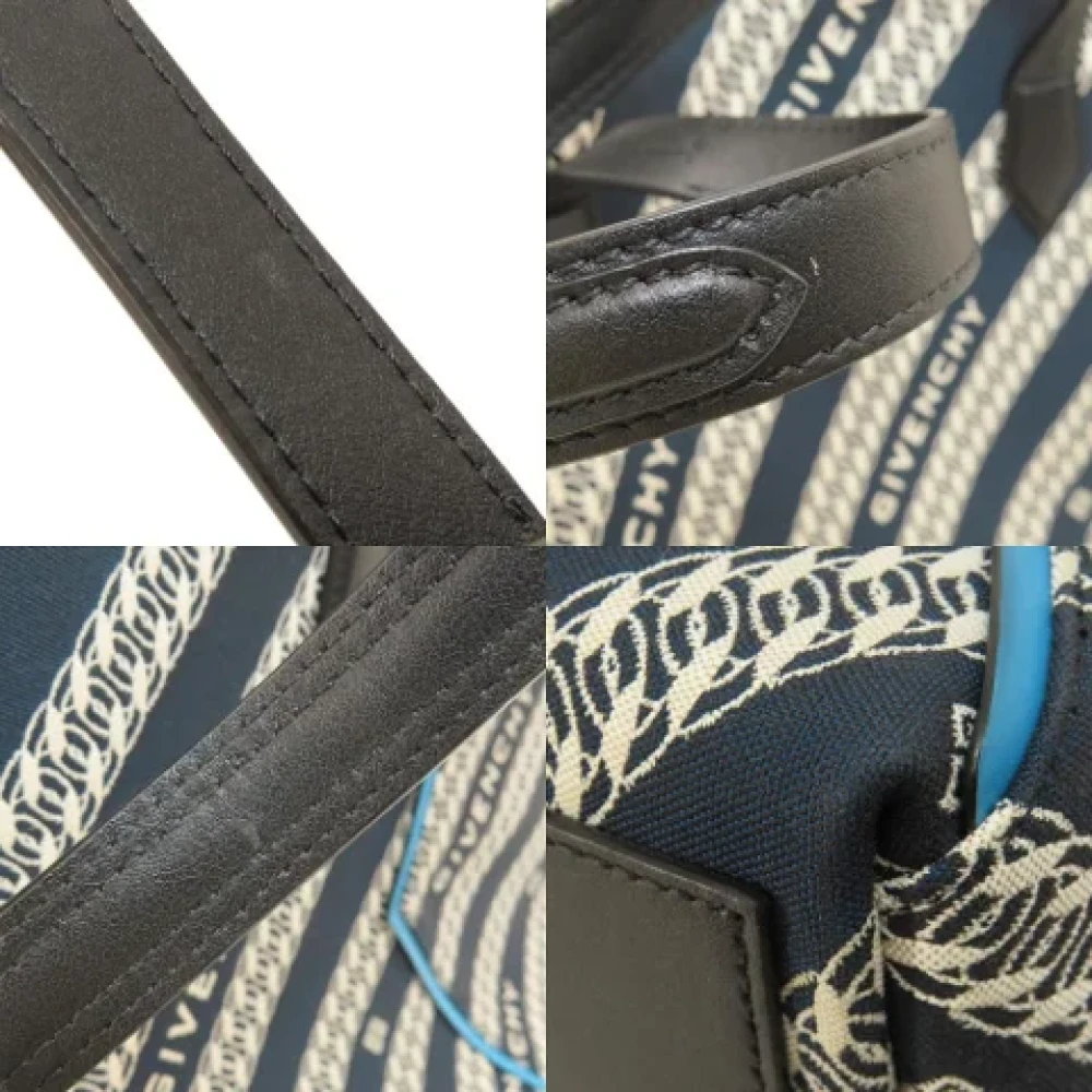Givenchy Pre-owned Canvas totes Blue Dames
