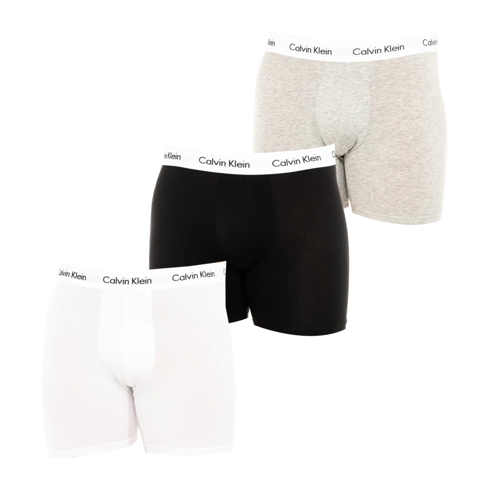 Calvin Klein Men's Multicolor 3-Pack Comfort Boxer Briefs - Underpants - S - Underwear