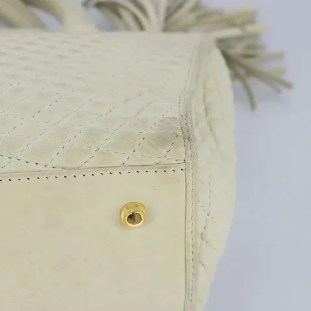 Bally Pre-owned Leather handbags Beige Dames