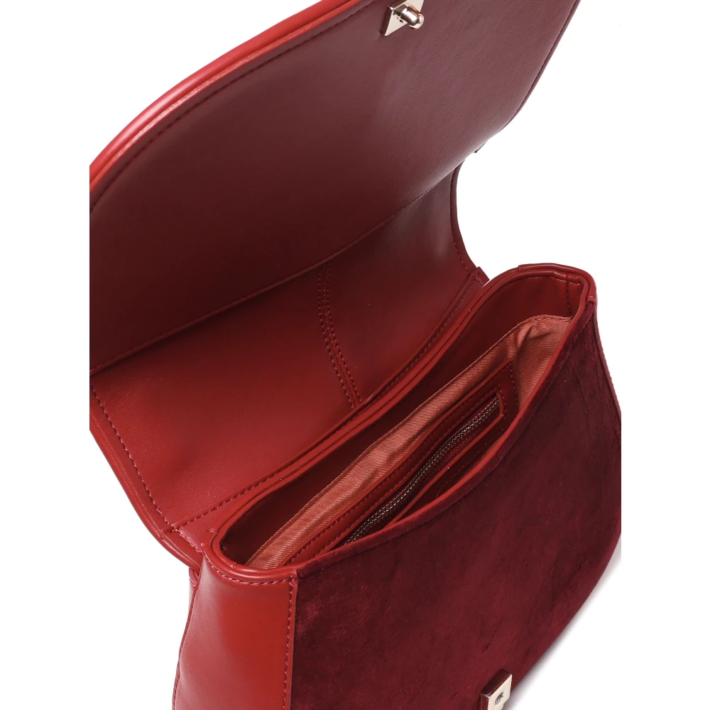 V73 Ruby Schoudertas met hangslot Red Dames