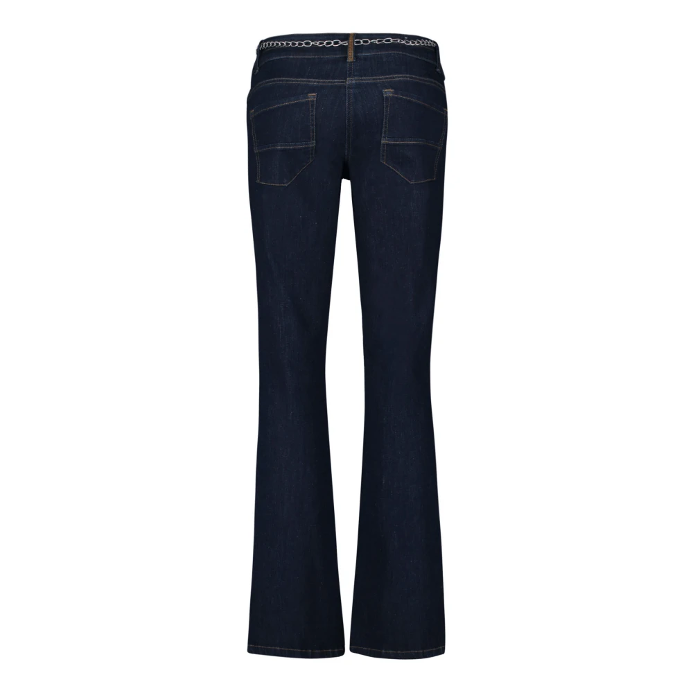 Betty Barclay Slim Fit Jeans met Riem Blue Dames