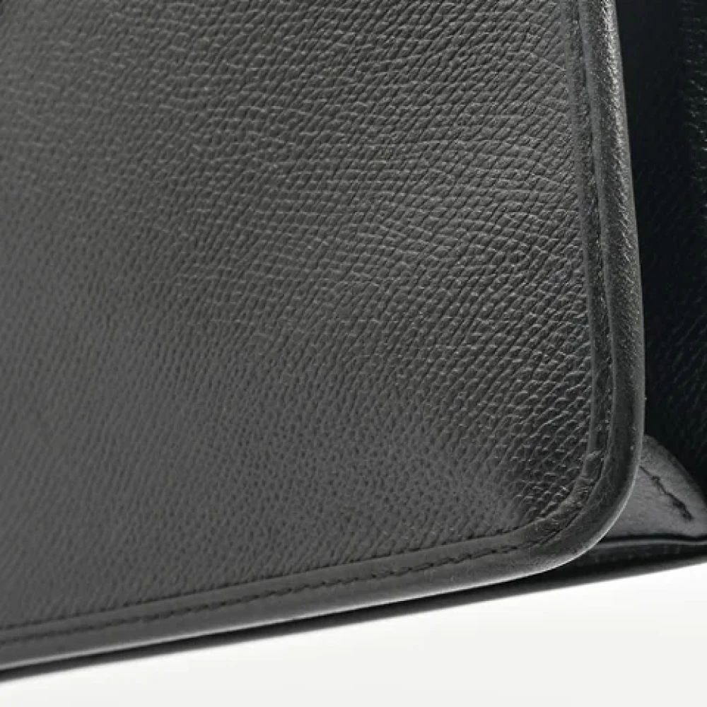 Yves Saint Laurent Vintage Pre-owned Leather clutches Black Dames