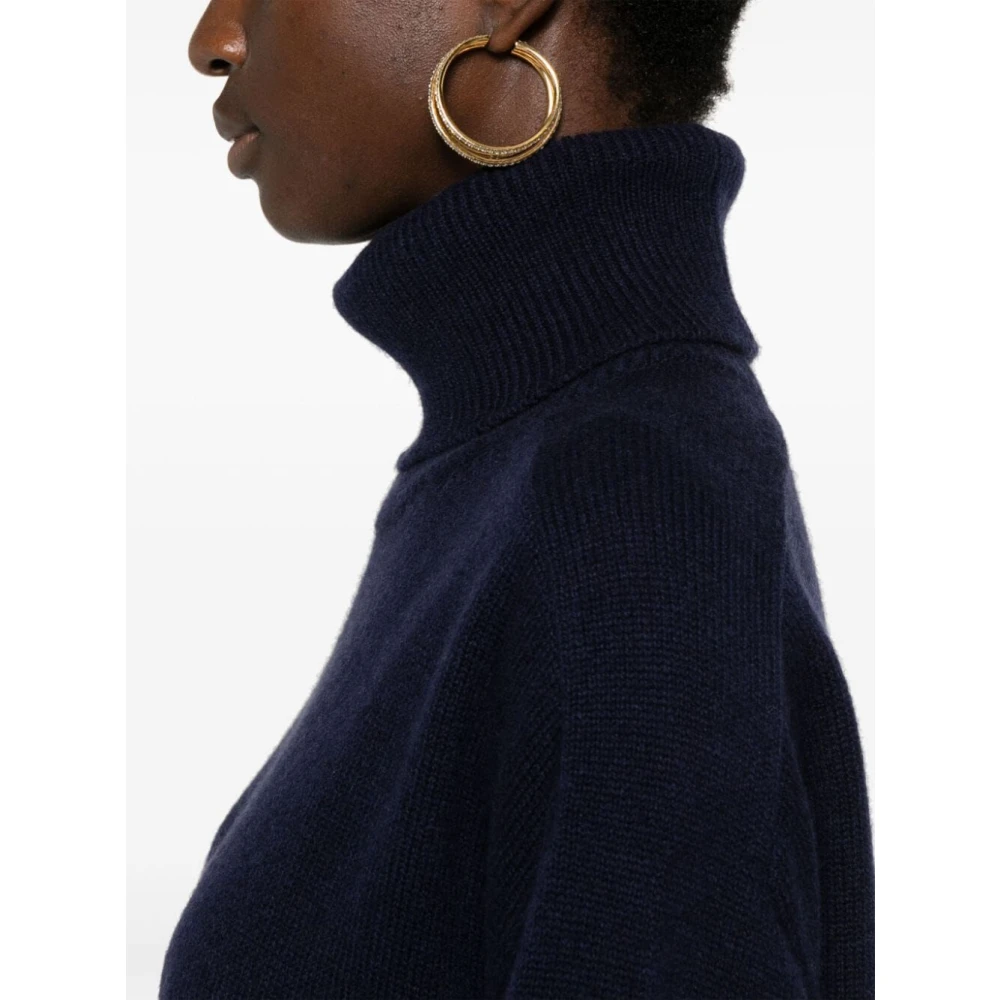 P.a.r.o.s.h. Blauwe Gebreide Top Blue Dames