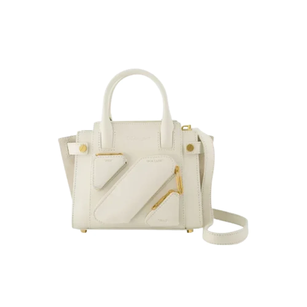 Off White Leather handbags White Dames