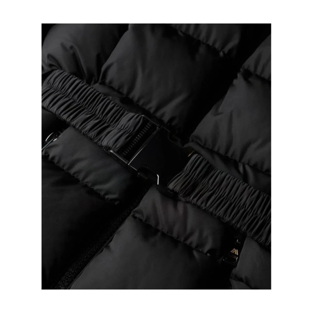 Superdry Donna Nero - Giacca Nera Con Zip E Cappuccio - Jackets - M - Immagine 3