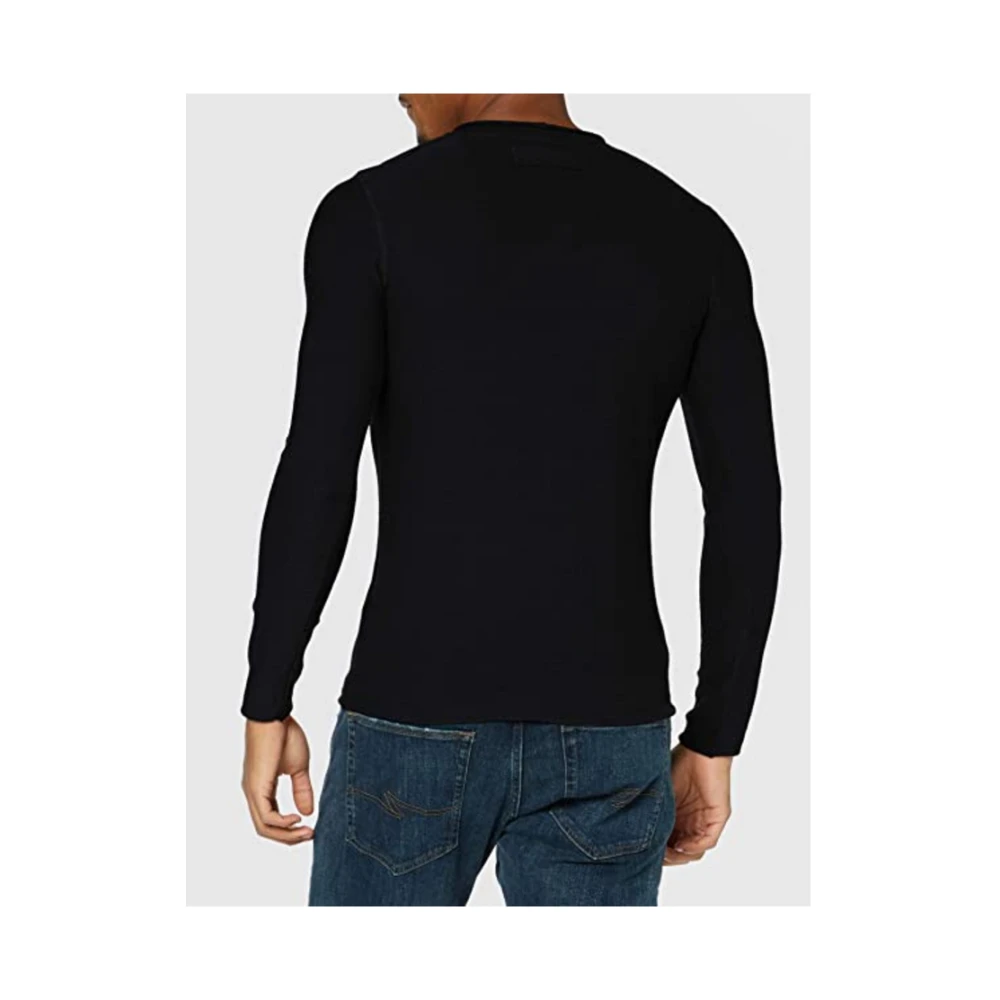 Replay Gebreid Vest Black Heren