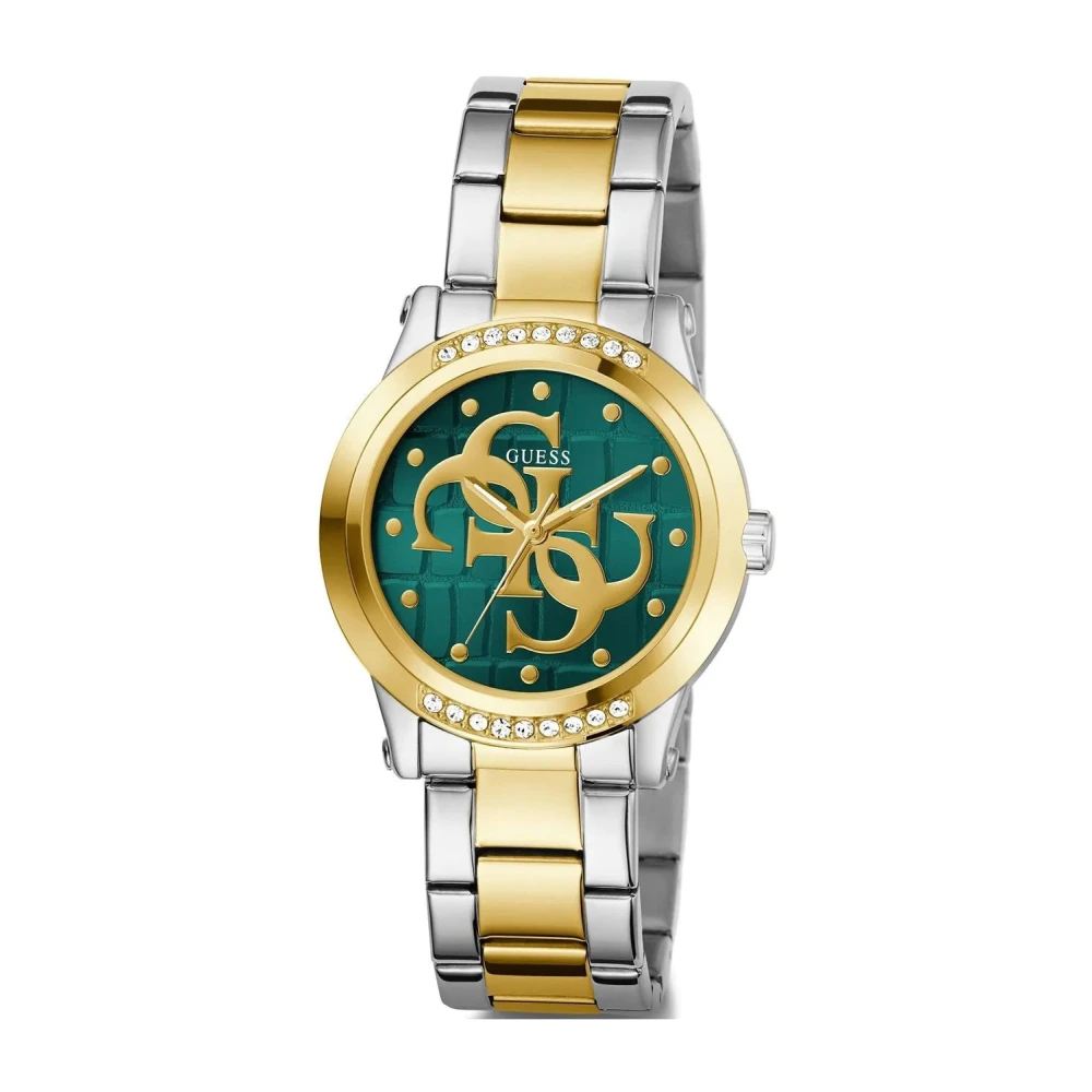 Guess Women's Green 2-Tone Analog Watch Annette Gw0861l4