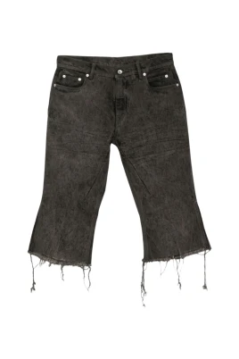 Denim Slim Bermuda Shorts