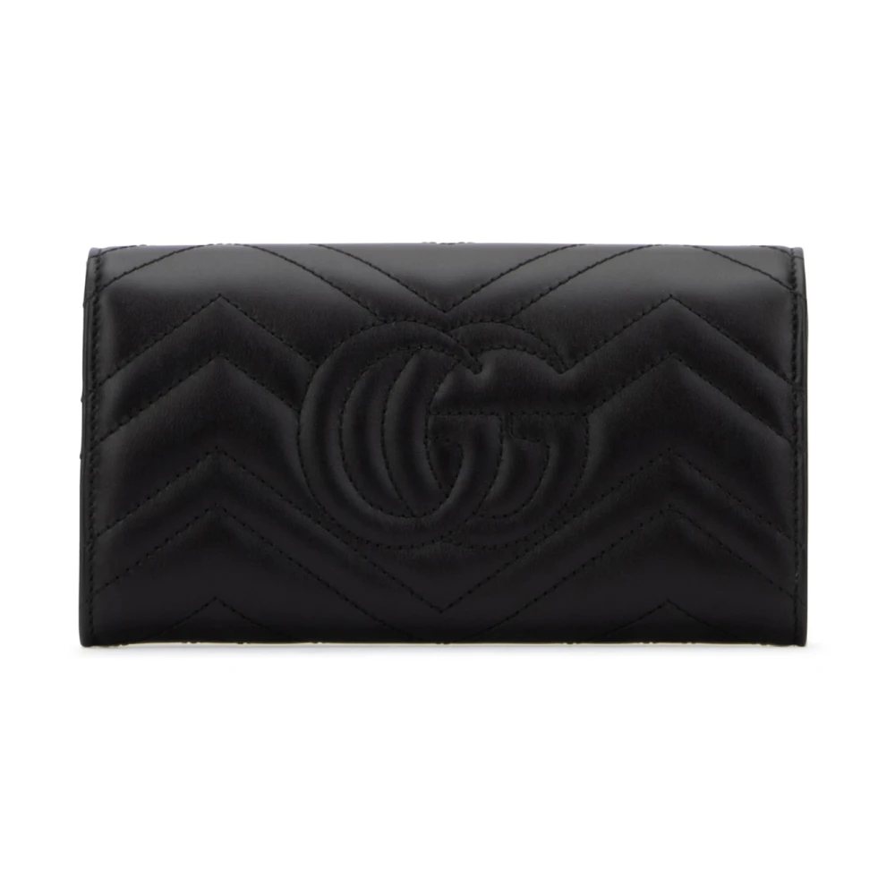 Gucci Stijlvolle Portemonnee voor Dagelijks Gebruik Black Dames