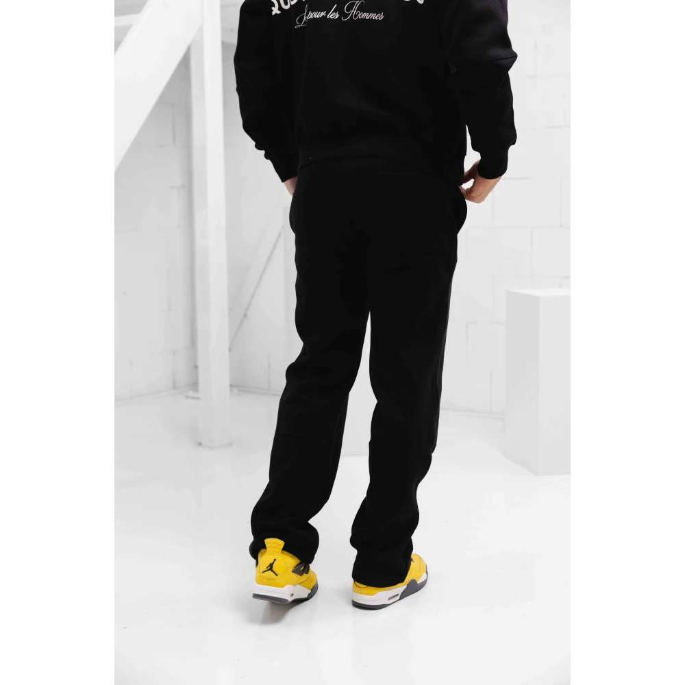 Quotrell Zwart Heren Trainingspak Hoodie Lange Mouw Black Heren