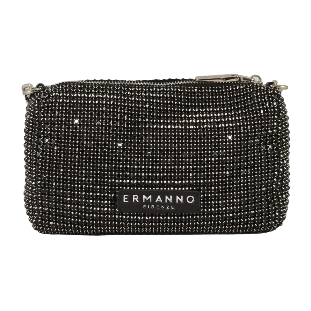 Ermanno Scervino Firenze Schoudertas Polyurethaanmix Black Dames