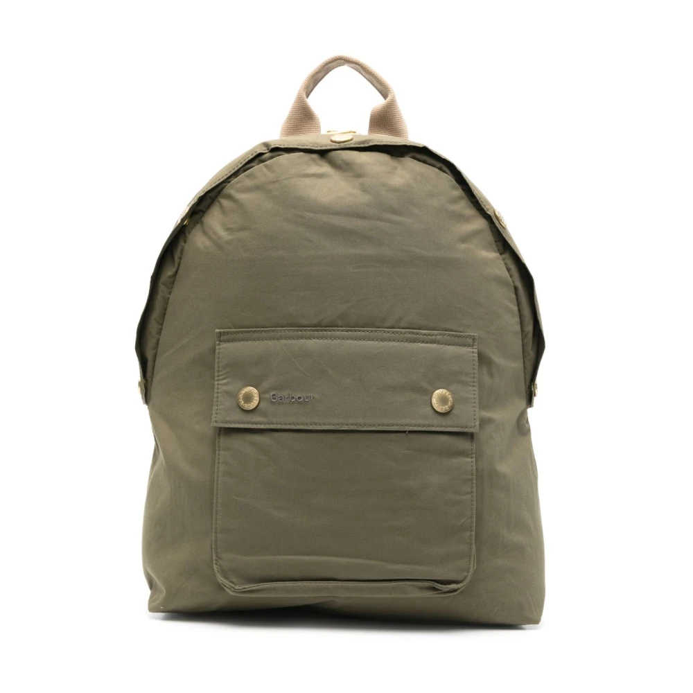 Barbour Groene Rugzak met Topritssluiting Green Heren