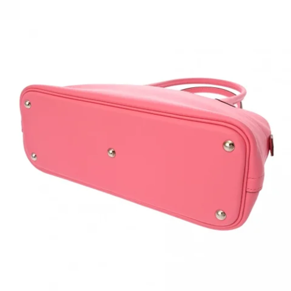 Hermès Vintage Pre-owned Leather handbags Pink Dames