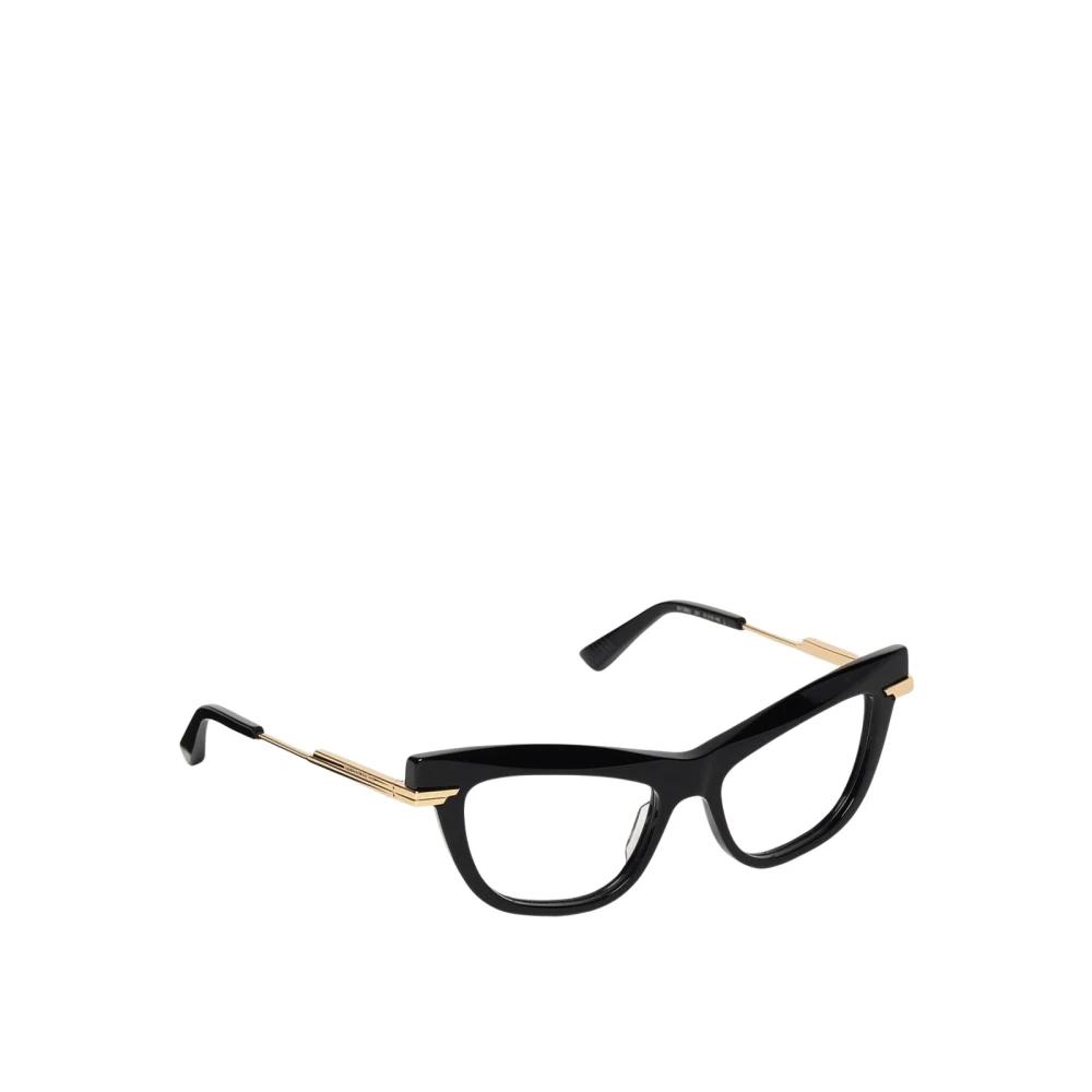 Bottega Veneta Women's Black Glasses,, Cateye Optical Glasses For Medium