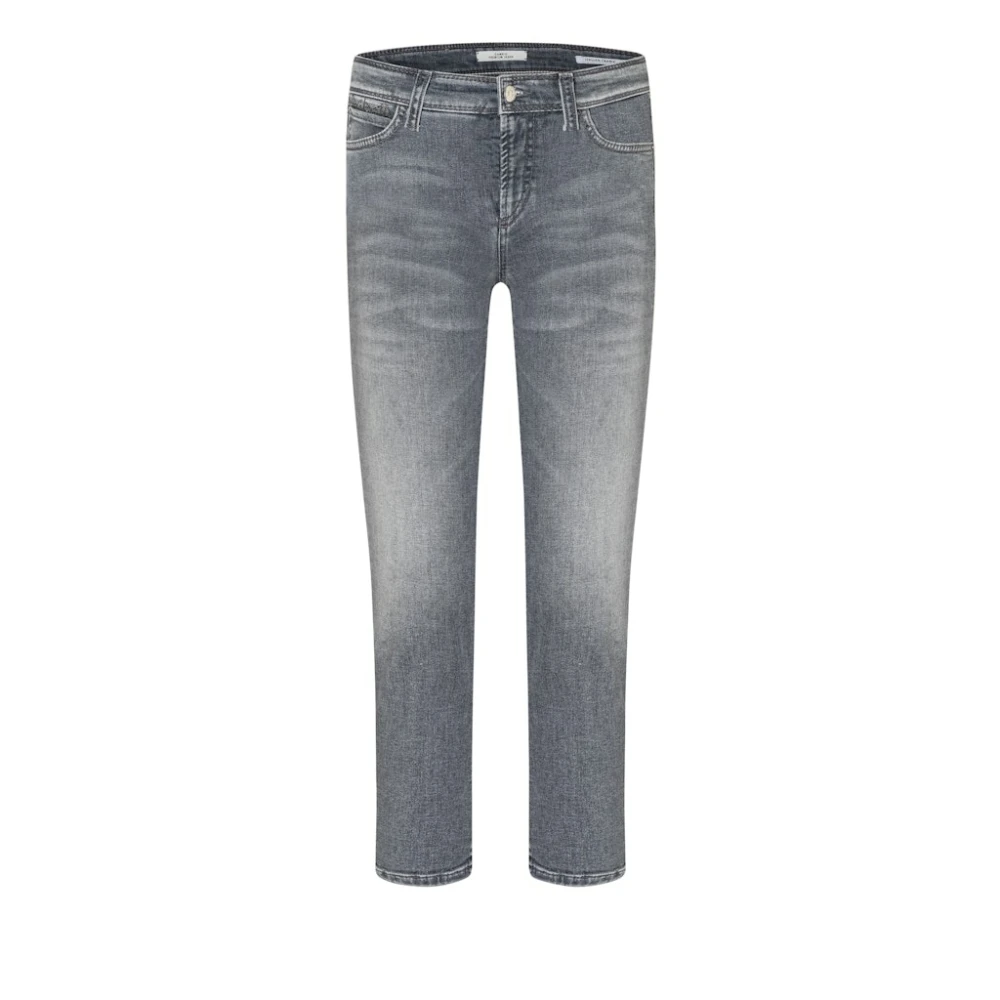 Cambio Women's Gray Classic Straight Leg Jeans For - Cropped Jeans - Xs - Jeans