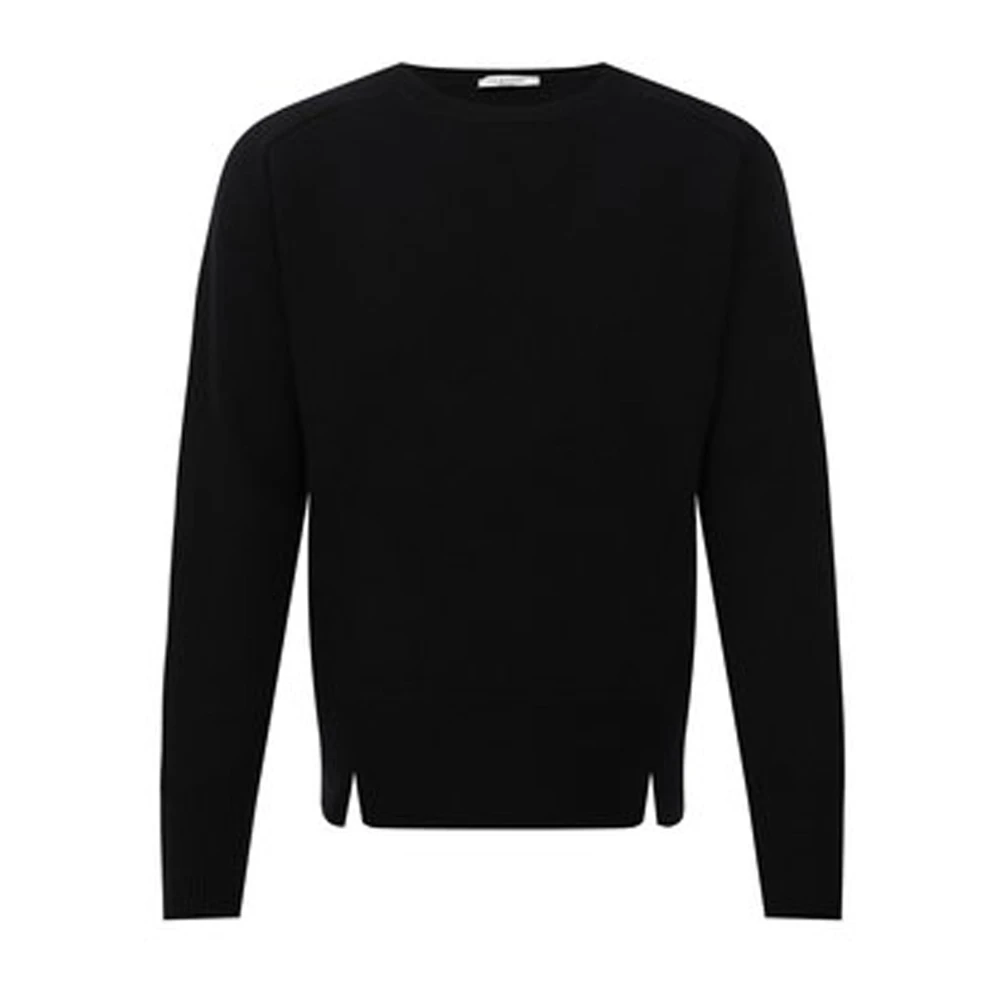Valentino Zwarte Cashmere Sweater Ss23 Black Heren