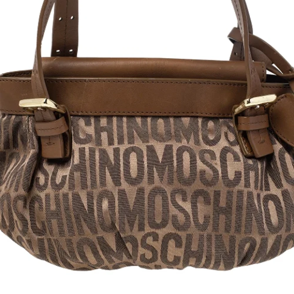Moschino Pre-Owned Pre-owned Canvas totes Brown Dames