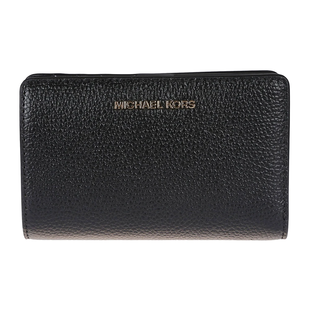 Michael Kors Snap Jet Set Portemonnee Black Dames