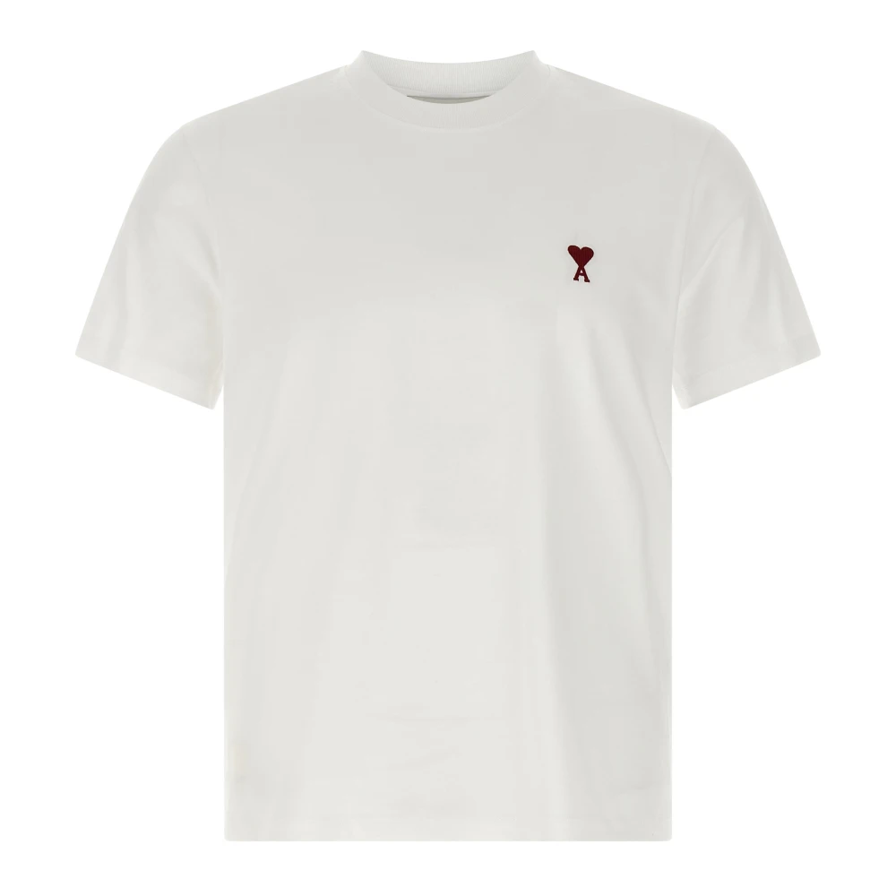 Ami Paris Uomo Bianco Top, Xl, New,