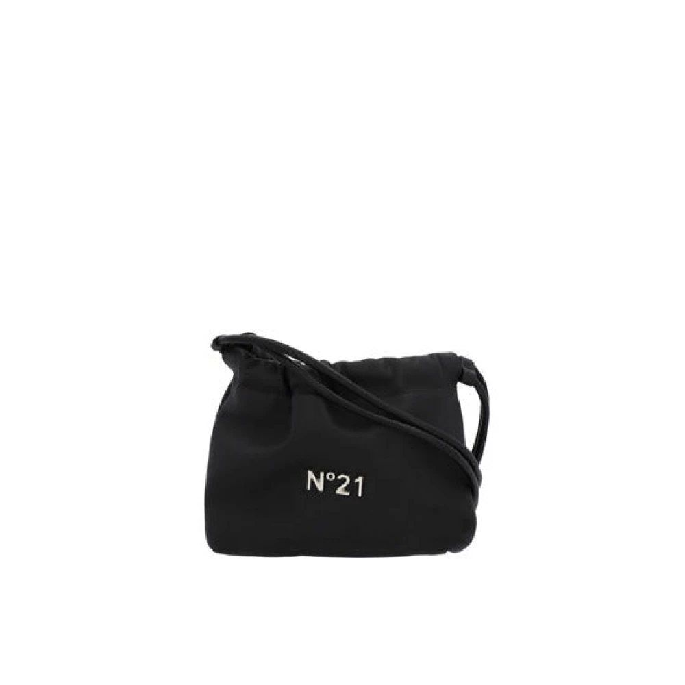 N21 Mini Eva Schoudertas Black Dames