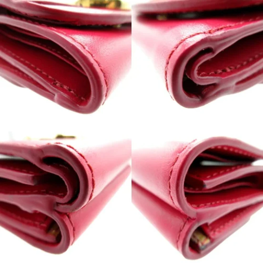 Chloé Pre-owned Leather wallets Pink Dames