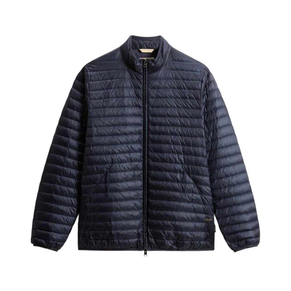 Woolrich Men's Blue Winter Jackets, L, Allen Downjumper Jacket