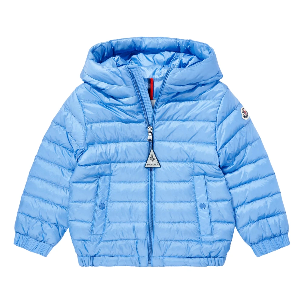 Moncler Blue Dilar Jacket - Male - Winter Jackets - 6 Y - Kids