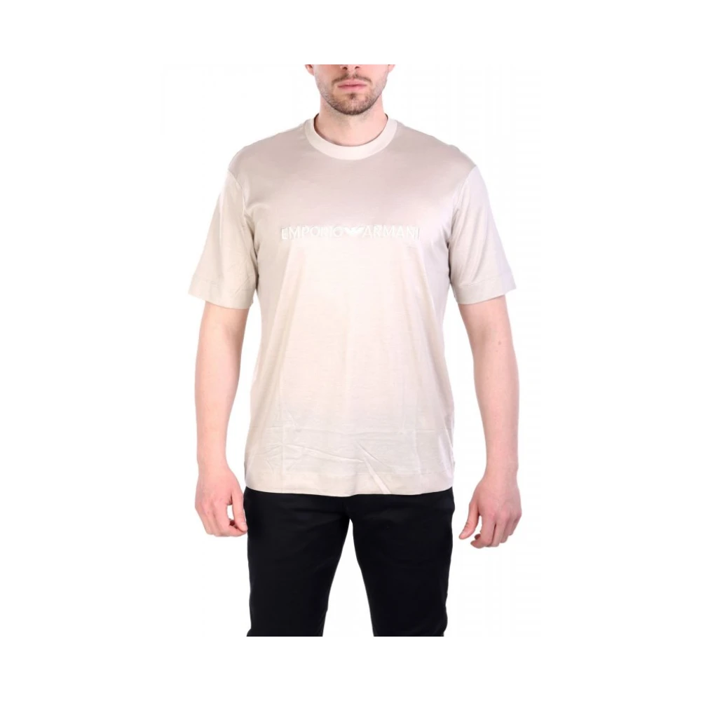 Emporio Armani Uomo Beige Top, M, New,