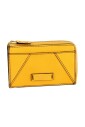porte-cartes-jaune-avec-compartiment-a-glissiere