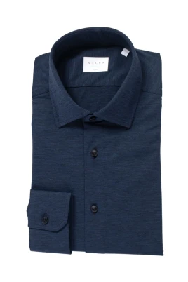 Fransk Krage Casual Skjorta