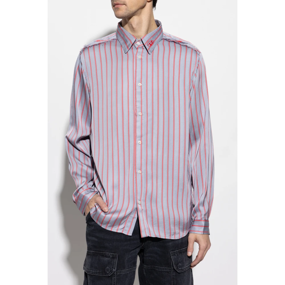 Diesel Shirt S-Klab Gray Heren