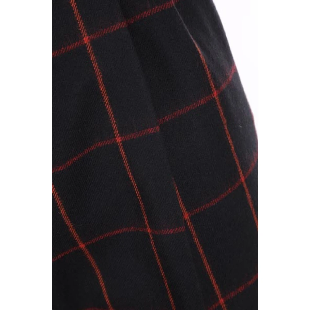 Gucci Regular-Fit Geruite Broek Black Heren