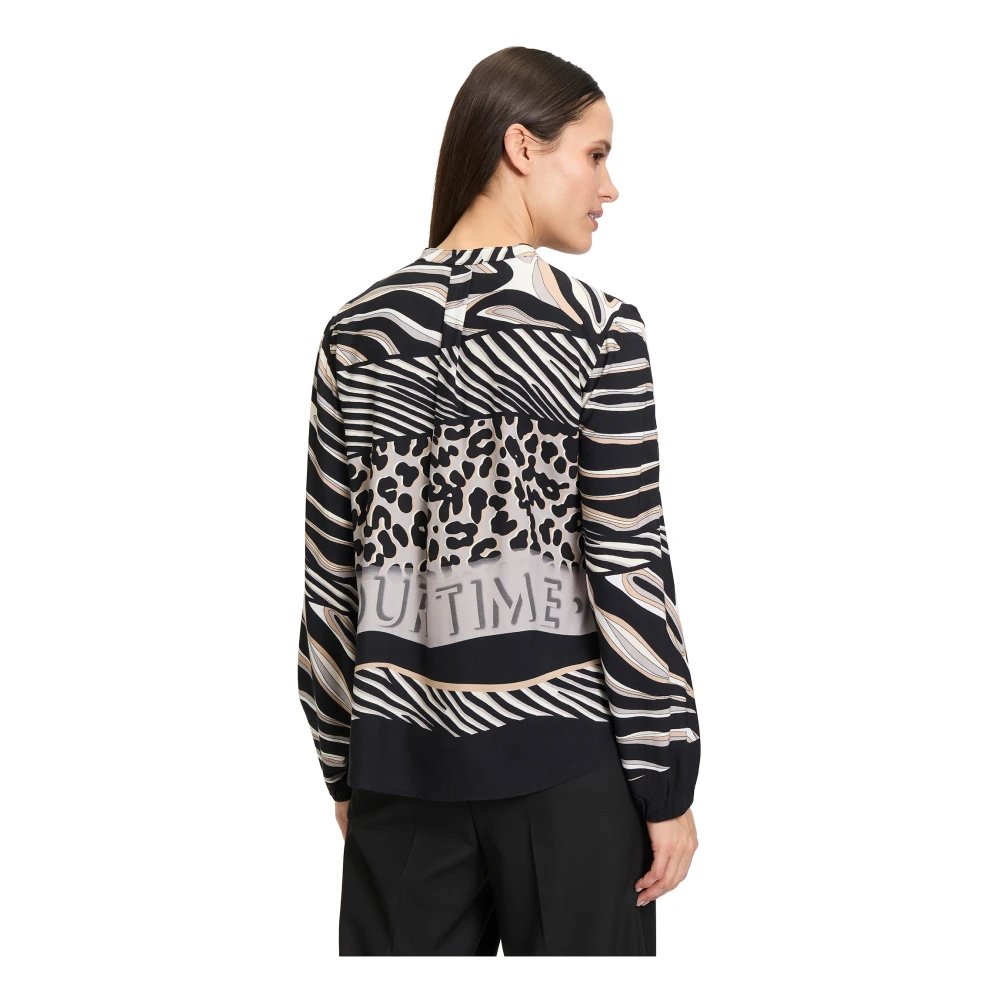 Betty Barclay Dierenprint Lange Blouse Multicolor Dames