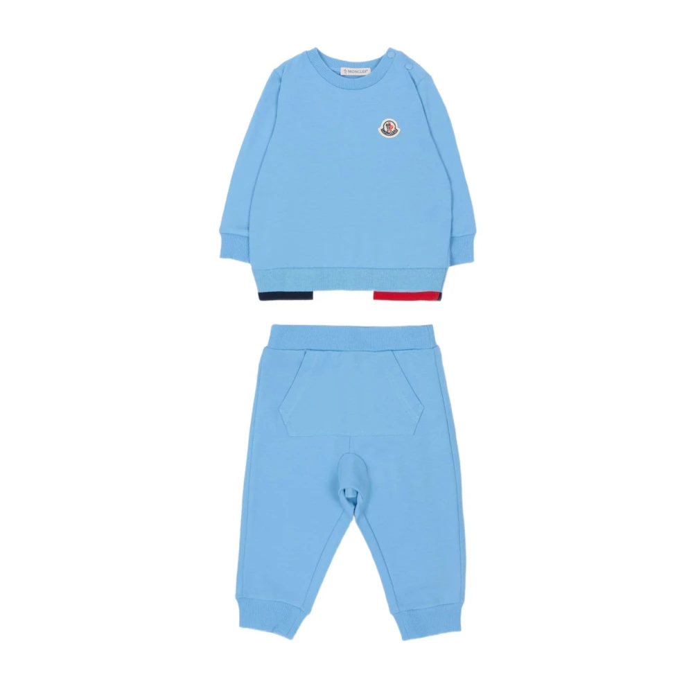 Moncler , Kids Sport Sets, Male, Blue, 2 Y, Dresses