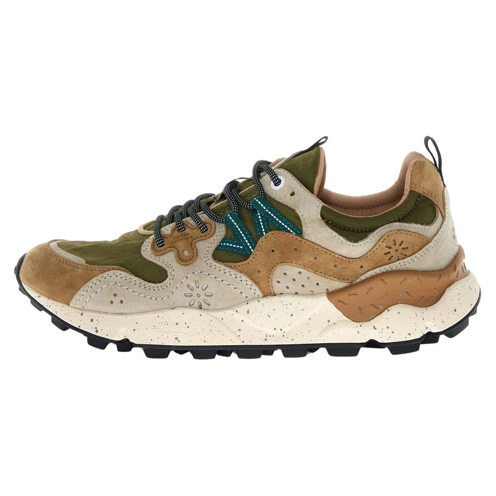 Flower Mountain , Sneakers, Male, Beige, 10 Uk, Yamano 3 Man