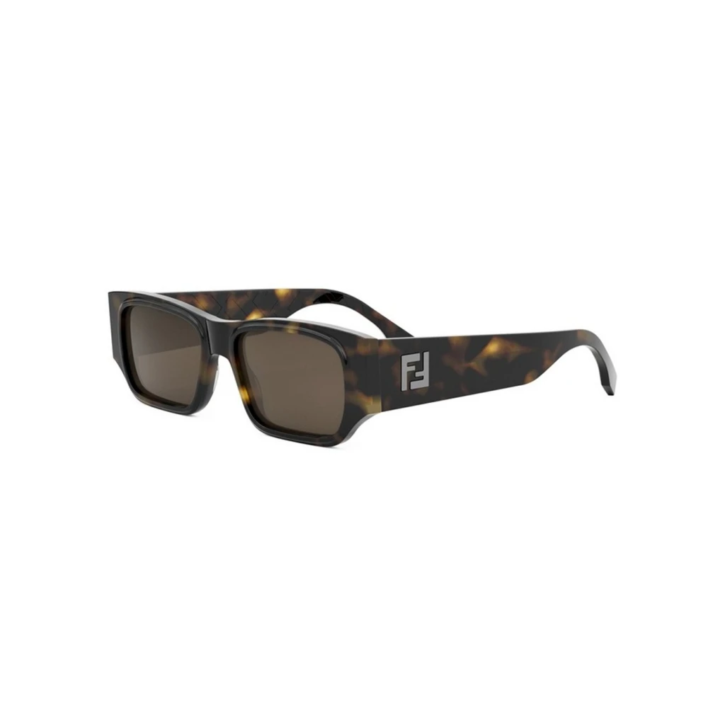 Fendi Men's Brown Sunglasses, 54 Mm, Authentic Square Glasses With Premium Quality