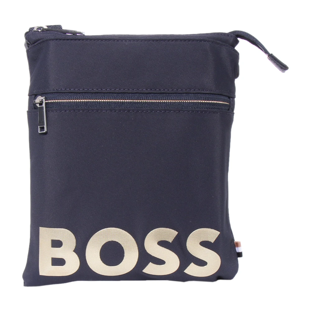 Hugo Men's Blue Cross Body Messenger, One Size, Navy Crossbody Bag For